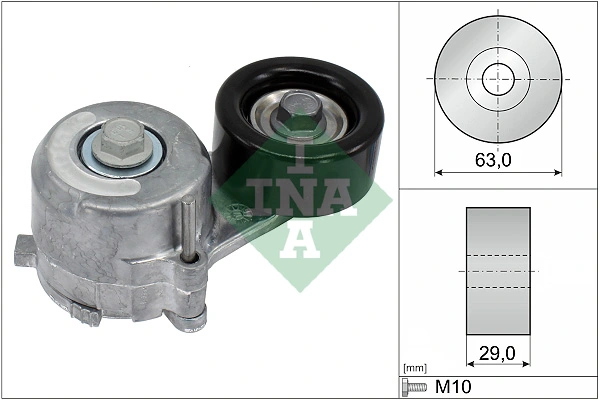 Belt Tensioner, V-ribbed belt